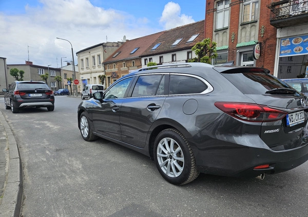 Mazda 6 cena 44000 przebieg: 160000, rok produkcji 2017 z Wągrowiec małe 137